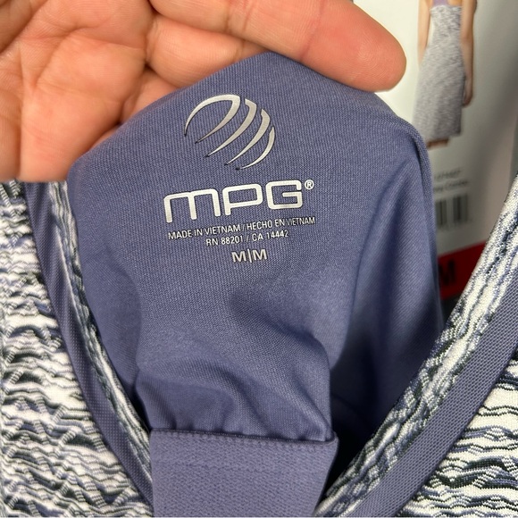 mondeta performance gear MPG ladie’s travel dress size M purple gray combo NWT - Picture 11 of 15